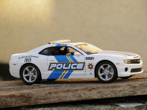 Modellino Chevrolet Camaro 1:18 police - Foto 3