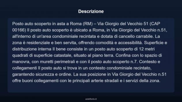 Immobile in asta di 12 m² in vendita a Roma - Foto 5
