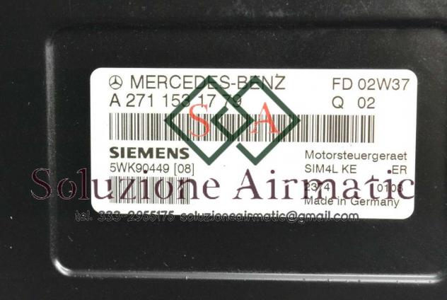 Mercedes Classe C200 centralina motore A2711531779 - Foto 3