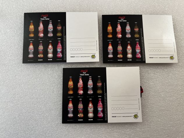 Cartoline Promocard "speciali" Coca Cola light Lotto 3 - Foto 4