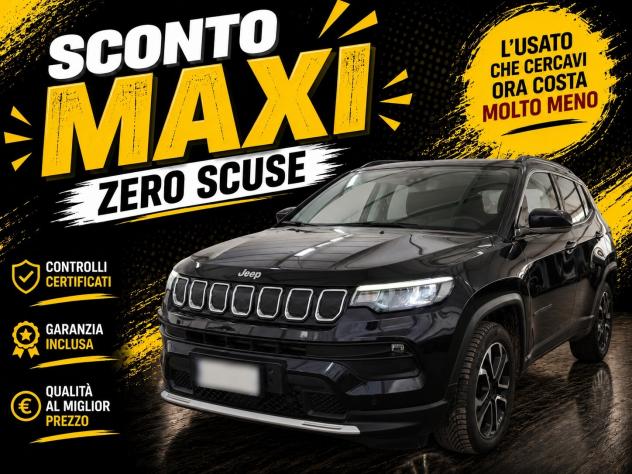 JEEP COMPASS 1.6 Mjt II 2WD LIMITED - Giugno 2021