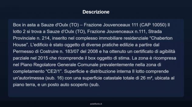 Immobile in asta di 37 m² in vendita a Sauze d'Oulx - Foto 4