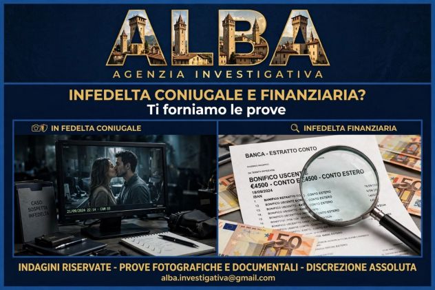 AGENZIA INVESTIGATIVA ALBA E BRA/ INVESTIGATORE PRIVATO NELLE LANGHE E NEL ROERO - Foto 3