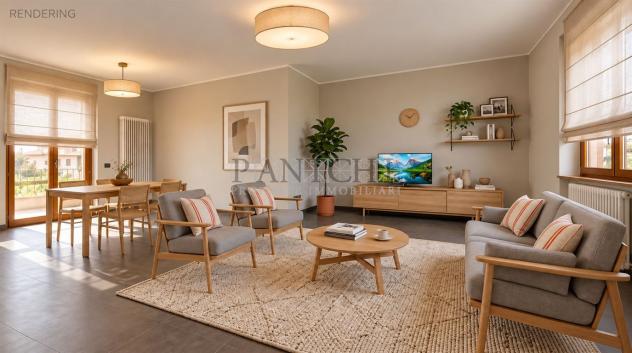 Appartamento in villetta bifamiliare con ampie terrazze, giardino privato e locale taverna - Foto 3