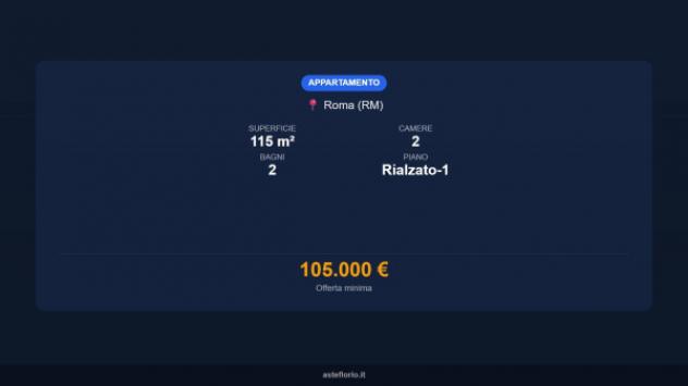 Immobile in asta di 115 m² in vendita a Roma - Foto 15