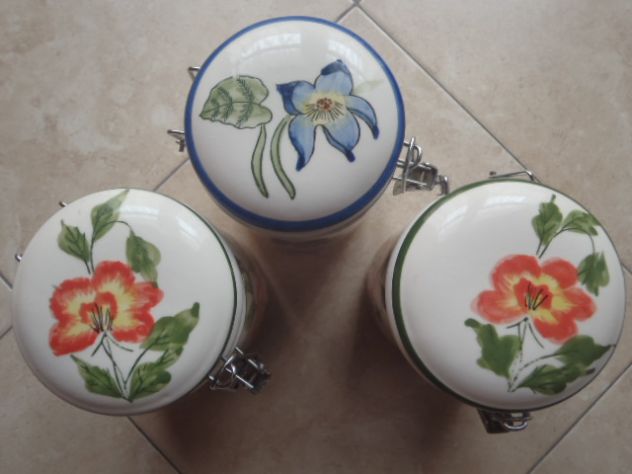 Barattoli in ceramica decorati - Foto 8