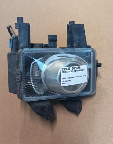 PROIETTORE FENDINEBBIA S. 999-U1305689 Parti elettriche  Fanaleria  Fendinebbia  Fendinebbia sx. OPEL - ASTRA H - 01-02-2004 - 01-10-2010, OPEL - ASTR