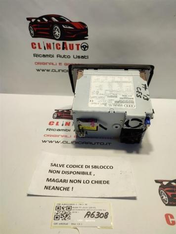 NAVIGATORE AUDI TT Serie (8J3) 8J0035193D CES (0614) - Foto 5