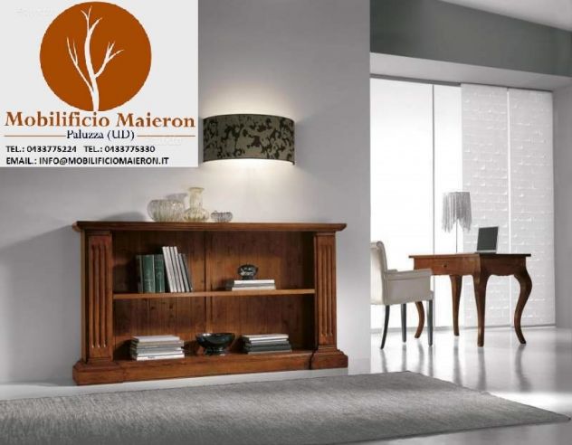 Mobili Rustici Classici Libreria con 1 ripiano stile arte povera cìCod 11424