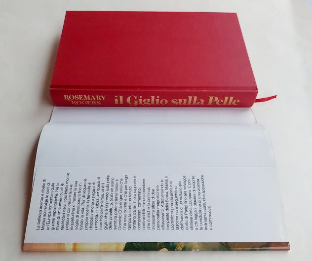 Il giglio sulla pelle di Rosemary Rogers 1°Ed.Euroclub, 1993 come nuovo - Foto 4