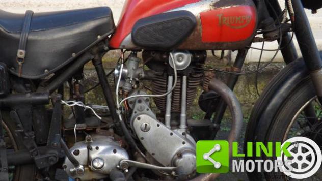 TRIUMPH Altro Sport 350 anno 1937 funzionante ( da restaurare ) - Foto 8