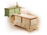 Cassapanca con 2 cassetti decorato laccato decorato cod 7101