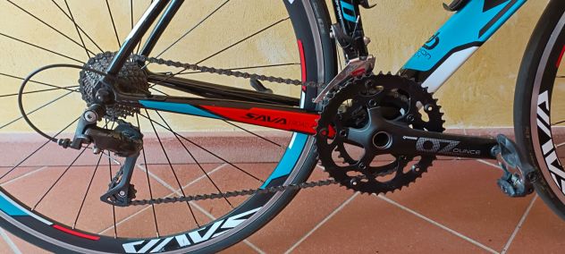 Bicicletta da corsa Sava Warwind 3.0 in carbonio del 2021 tg. 52 - Foto 4