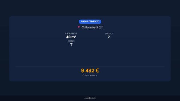 Immobile in asta di 40 m² in vendita a Collesalvetti - Foto 16