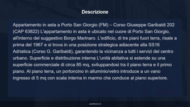 Immobile in asta di 85 m² in vendita a Porto San Giorgio - Foto 15
