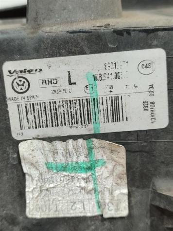 FARO ANTERIORE SINISTRO VOLKSWAGEN Scirocco Serie (137) 1K8941005D CAV (0814) - Foto 4