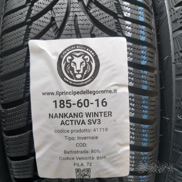 4 gomme 185 60 16 nankang a41719 - Foto 2