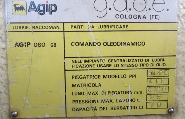 Piegatrice Gade 3100 X 25 Ton - Foto 4