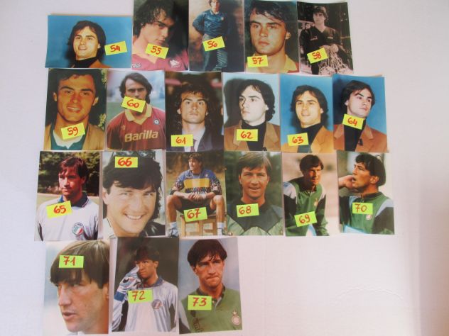 Foto collezione vintage calciatori Tacconi, Berti, Zenga, Giannini, ecc.. - Foto 4