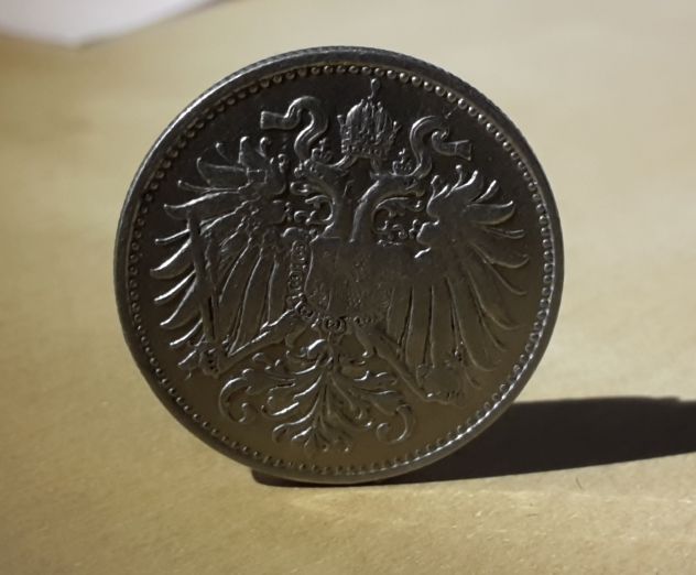 Austria, 10 Heller 1894. - Foto 5
