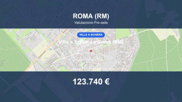 Immobile in asta di 118 m², box auto in vendita a Roma