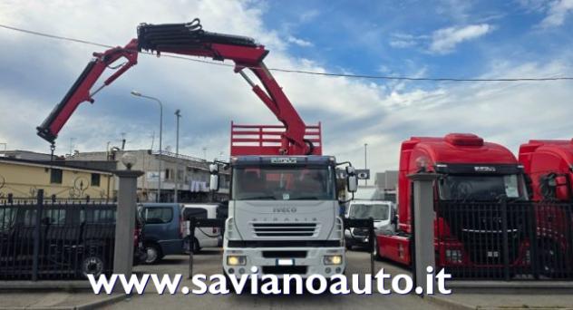 IVECO STRALIS 350 RIBALTABILE+GRU+JIB+RADIOCOMANDO 29Mt rif. 24013042 - Foto 3