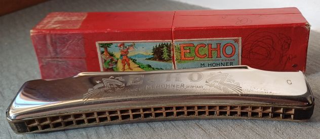 ARMONICA H. HONER “ECHO” Grand Prix, Ance 48, TONALITA’ C (DO). - Foto 2