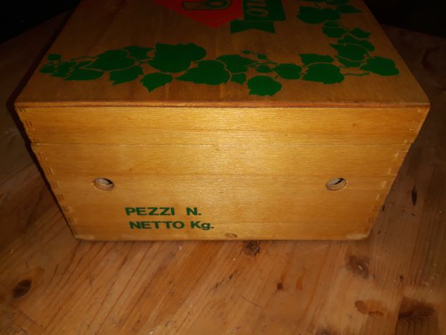 Cassa/cassetta in legno citterino-citterio vintage - Foto 3