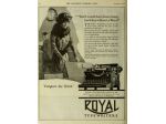 Royal 10 Typewriter del 1914, prima serie