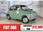 Fiat 500 18 CV CABRIO ANNO 1966