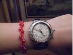UN OROLOGIO COME NUOVO,ORIGINALE MARCA"SWATCH"CON CINTURINO IN VERA PELLE,VINTAG