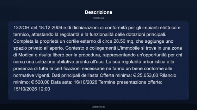 Immobile in asta di 66 m² in vendita a Modica - Foto 5