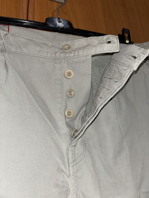 PANTALONI COME NUOVI MA VINTAGE,DA UOMO,IN COTONE,MARCA”P & LOT”RACING WEAR - Foto 5