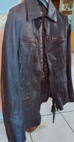 Giacca donna in pelle