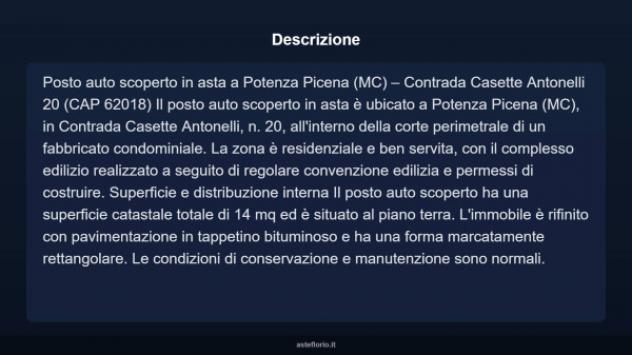 Immobile in asta di 14 m² in vendita a Potenza Picena - Foto 4