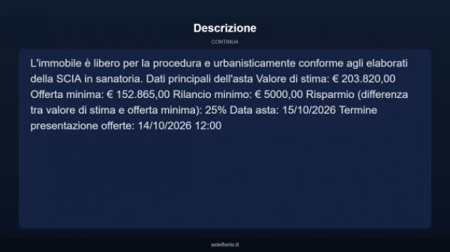 Immobile in asta di 143 m² con più di 5 locali e box auto in vendita a Spinea - Foto 14