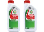 Castrol GTX X3 10W40 A3 B4 Olio Motore 10W40 Confezione da 2 Lattine da 1 Litro