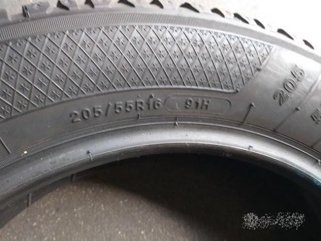 2 gomme 205 55 16 kleber inv a4187 - Foto 6