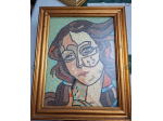 Mosaico In Vetro Raffigurante Donna