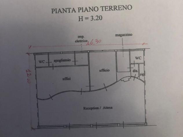 Locale comm.le/Fondo in affitto a Pisa 200 mq Rif: 1246124