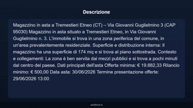 Immobile in asta di 174 m² in vendita a Tremestieri Etneo - Foto 5