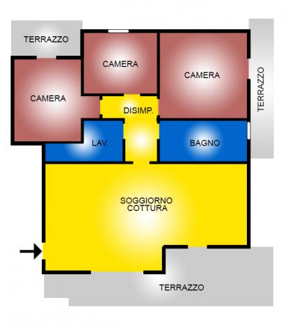 Trilocale in vendita a Massanzago