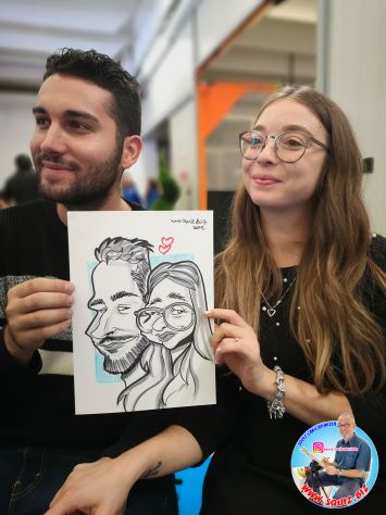 Animazione per matrimoni con caricature LIVE in tre minuti - Foto 3
