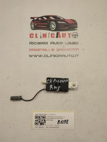 AMPLIFICATORE ANTENNA CITROEN C4 Picasso Mk1 9657017980 (0613) - Foto 3