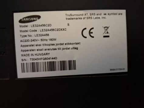 TV SAMSUNG 32 POLLICI MOD. LE32A456C2DXXC - Foto 2