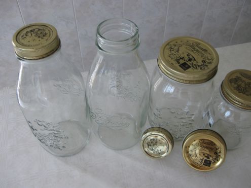 BOTTIGLIE BORNIOLI (QUATTRO STAGIONI) DA CONSERVA VASI BORNIOLI DA MARMELLATA ALTRI VASI - Foto 5