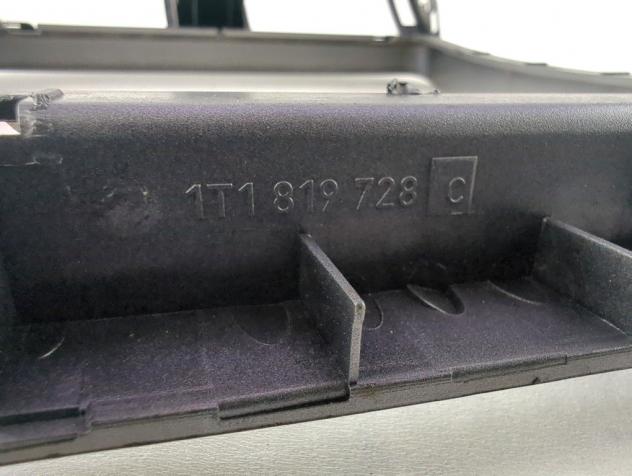 1T1819728C MASCHERINA RIVESTIMENTO CRUSCOTTO VOLKSWAGEN TOURAN 1.9 D 77KW 6M 5P (2010) RICAMBIO USATO - Foto 6