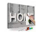Quadro Fai Da Te 60x40 Cm. Home N.1 Arredalacasa Spedizione Gratis