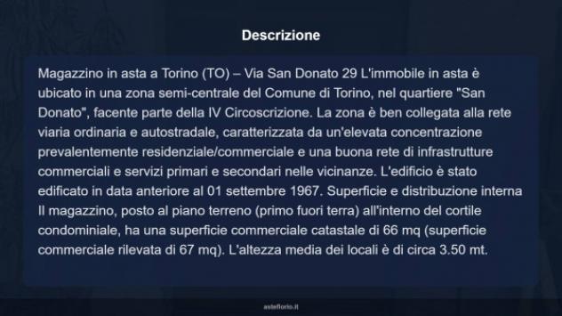 Immobile in asta di 66 m² in vendita a Torino - Foto 10