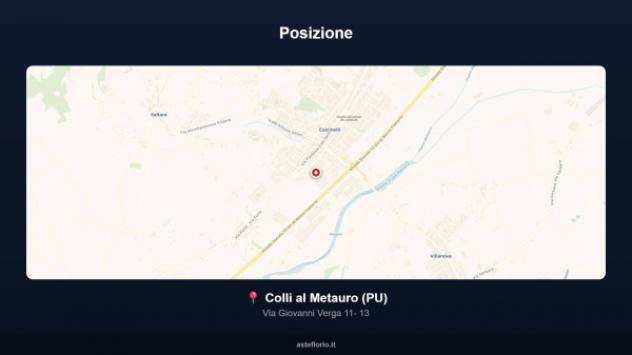 Immobile in asta di 91 m², box auto in vendita a Colli al Metauro - Foto 11